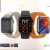 Trands 4 in 1 Smartwatch, 2.01 inches, TR-SW180 3 Extra Straps and 1 Extra Case Included