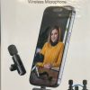 Bolice BO-410 Wireless Collar Clip button Microphone